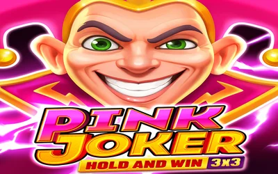 Pink Joker: Hold and Win social slot interface